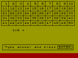 Screen from Know Your Tables