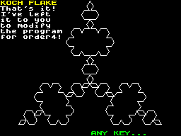 Screen from Kochflake