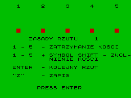 Screen from Kosci Rzucone