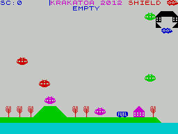 Screen from Krakatoa 2012