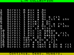 Screen from LM Collection
