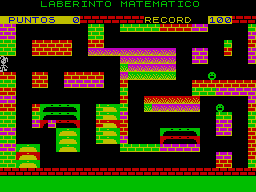 Screen from Laberinto Matematico