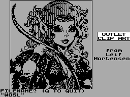 Screen from Lady Knight