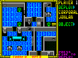 Screen from Laser Squad - Remix