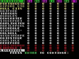 Screen from League Football