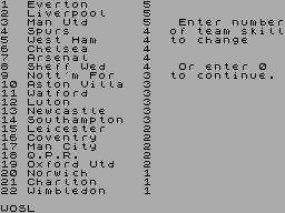 Screen from League Winners