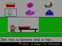 Screen from Learn to Read 3