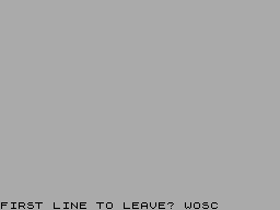 Screen from Leaver