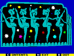 Screen from Les Follies