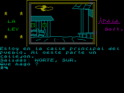 Screen from La Ley del Mas Fuerte