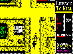 Screen from Licence to Kill
