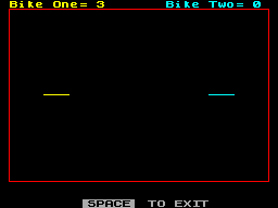 Screen from Light Cycles
