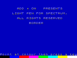 Screen from The Light Pen