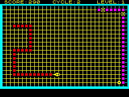 Screen from Lightcycle