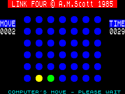 Screen from Link Four