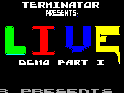 Screen from Live Demo Part I