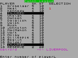 Screen from Liverpool