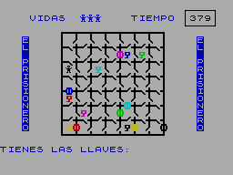Screen from Las Llaves