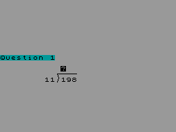 Screen from Long Division