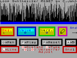 Screen from Loop Syntesizer