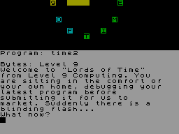 Screen from Lords of Time