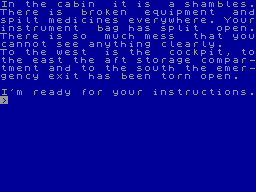 Screen from Lost in the Desert