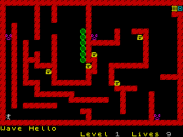 Screen from The Lost Treasure