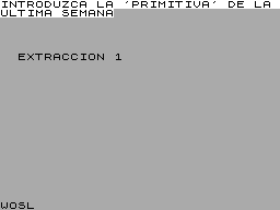Screen from El Loto