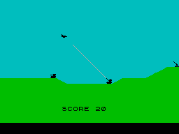 Screen from Low Level Mission