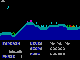 Screen from Lunar Attack