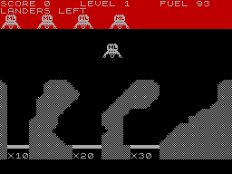 Screen from Lunar Buggy