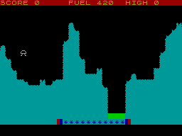 Screen from Lunar Lander