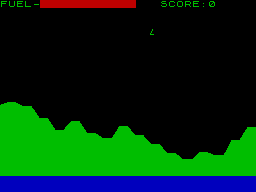 Screen from Lunar Lander