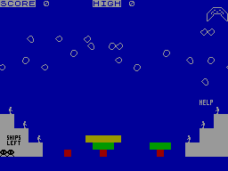 Screen from Lunar Rescue