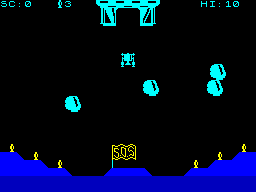 Screen from Lunar Rescue