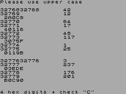 Screen from M-C Library