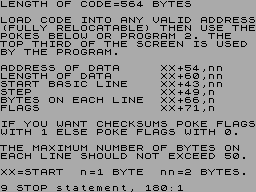 Screen from MC-Data