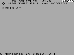 Screen from MCoder