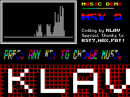 Screen from MSX 2