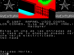 Screen from MacGyver - La Aventura