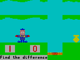 Screen from MacMan in the Treasure Caves