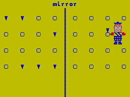 Screen from MacMan's Magic Mirror