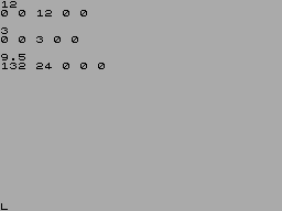Screen from Machine Code Calculator