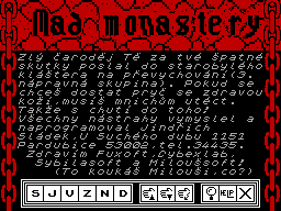 Screen from Mad Monastery