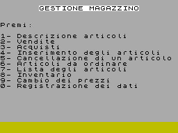 Screen from Magazzino