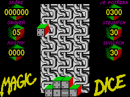 Screen from Magic Dice