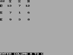 Screen from Magic Square [2]