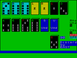 Screen from Mah Jong