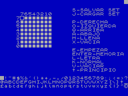 Screen from Make Set UDGs