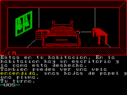 Screen from La Maldicion de Aros